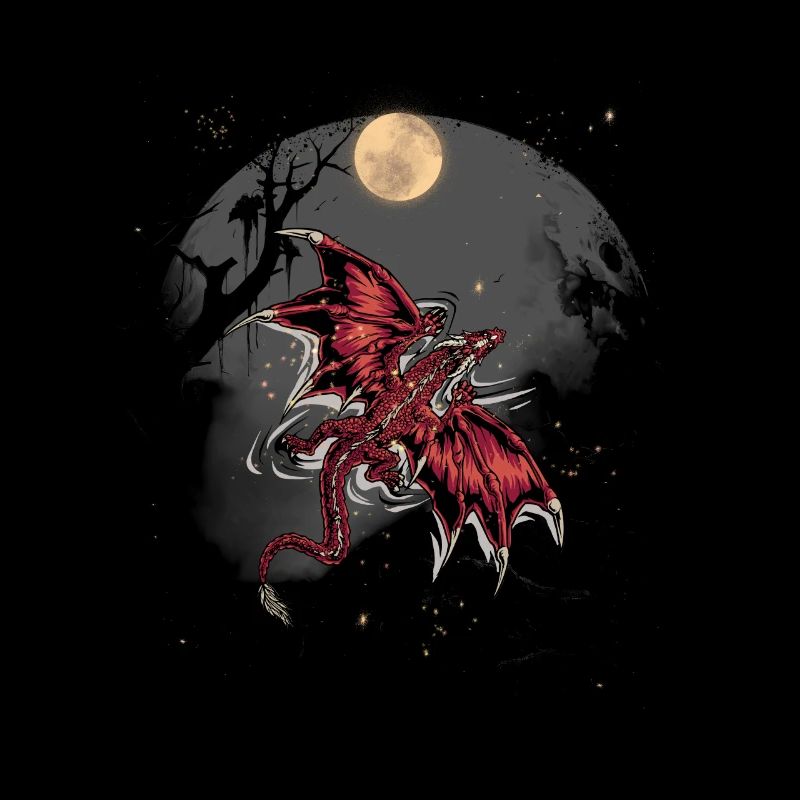 Drache Drachen Fabel Mittelalter Märchen Myth