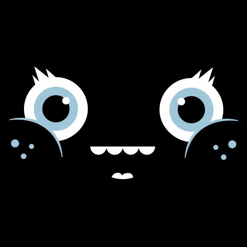 Drôle et mignon de Kawaii Visage Comic / Smiley