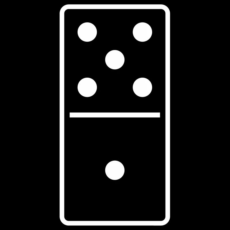 DOMINO STONE 5: 1 - COULEUR VARIABLE - CONCEPTION DE VECTEUR!