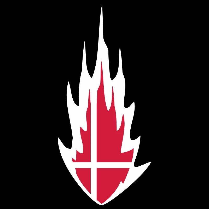Denmark Danmark Fire Flame Design