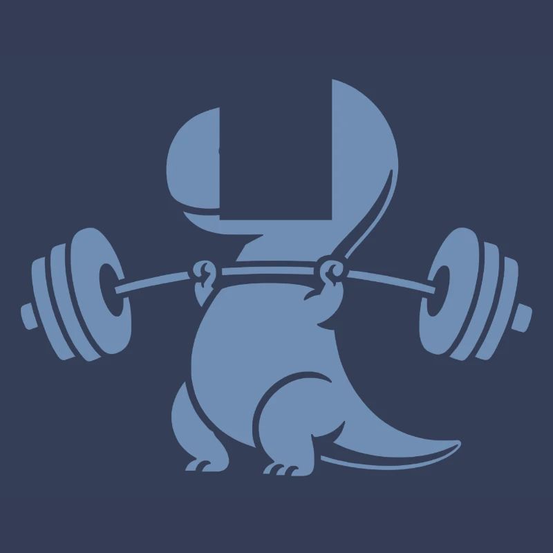 T-Rex mit Hantel Workout
