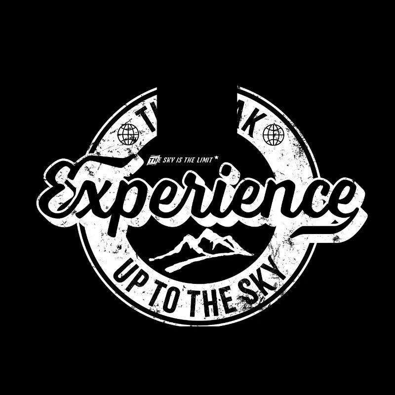 Label rétro Peak Experience