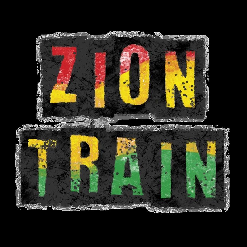 Vibrant ZION TRAIN Reggae Design