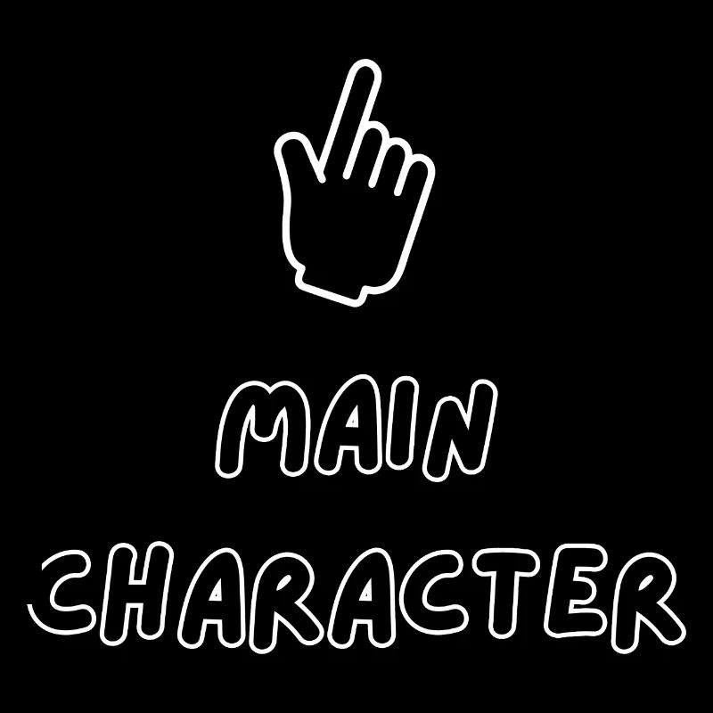Personnage principal – Conception typographique audacieuse