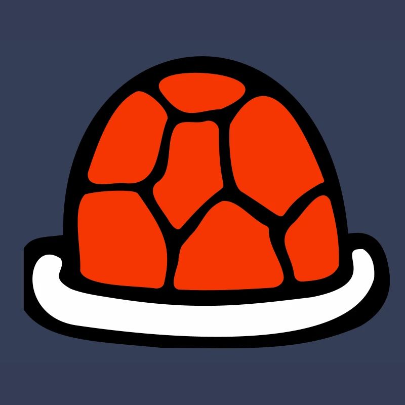 Turtle shell without turtle cute shell