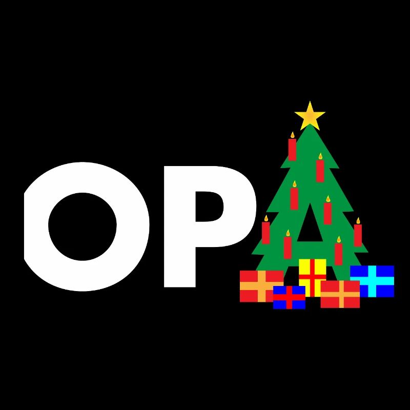 Opa Weihnachtsbaum