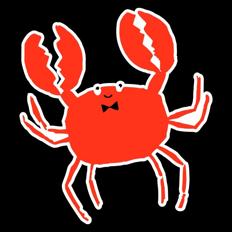 Crabe – Été, plage et mer pour les vacances