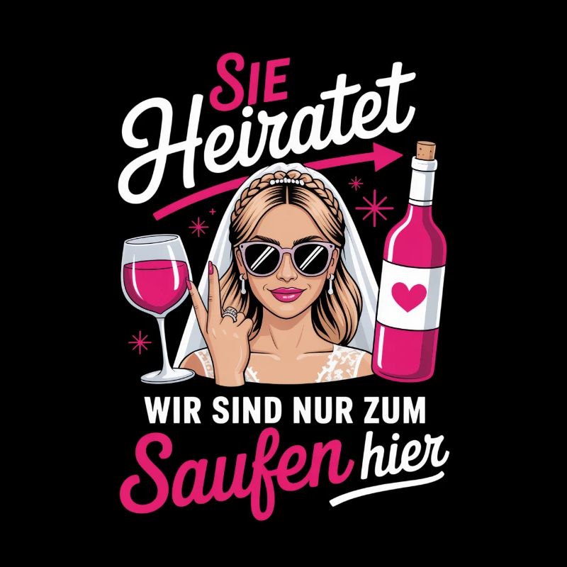 Brides drinking team JGA Junggesellinnenabschied
