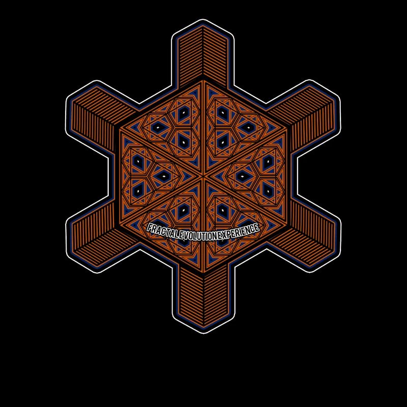 Fractal Evolution Mandala Goa Psy Rave Festival