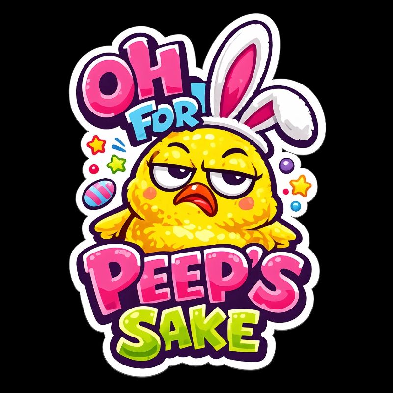 Happy Easter Easter Chick Vintage
