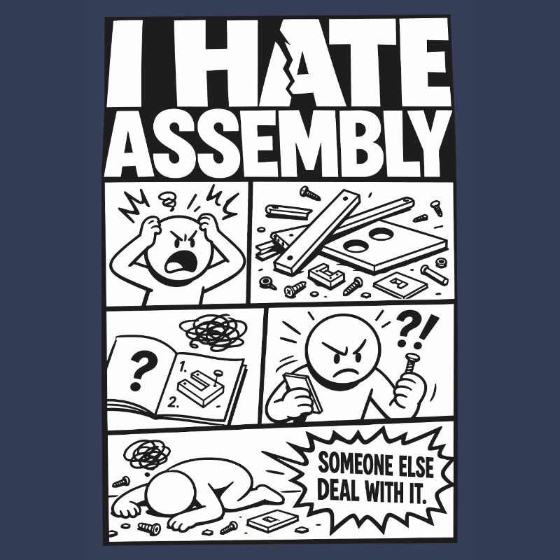 Je déteste les instructions d’assemblage