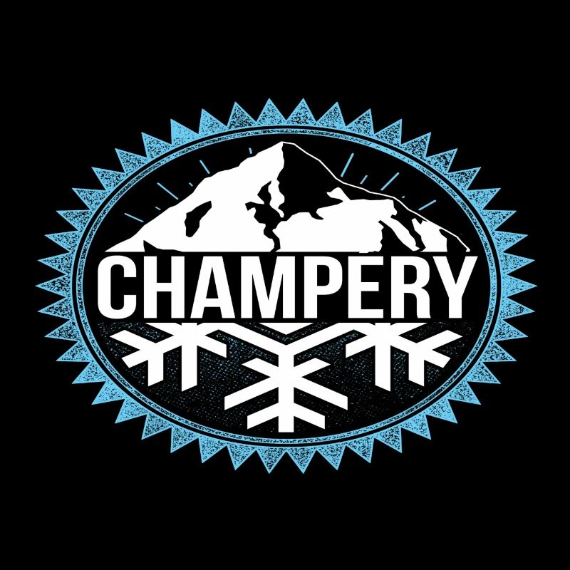 Champery winter mountains