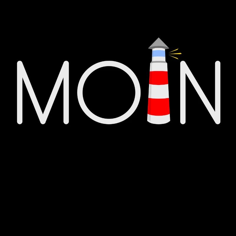 Moin Guten Morgen oder Tag Leuchtturm