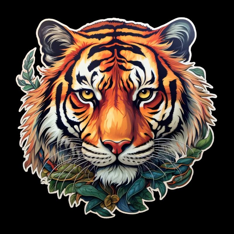 Tiger's head