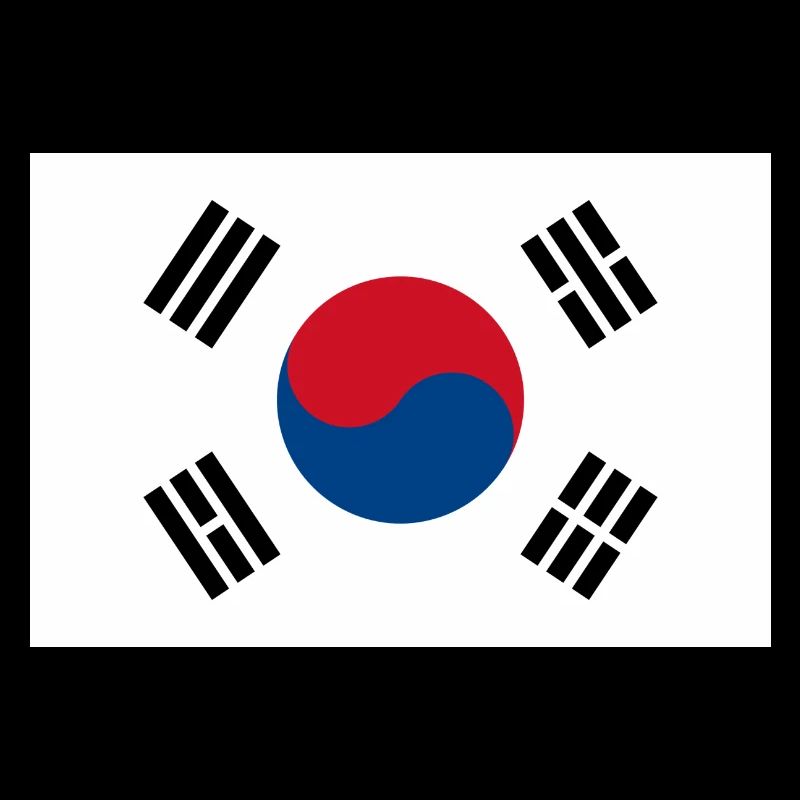 Drapeau de la Corée du Sud