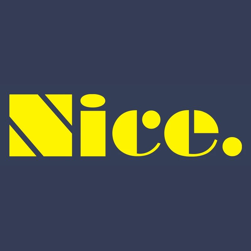 Nice Lettering / Gift / Gift Idea