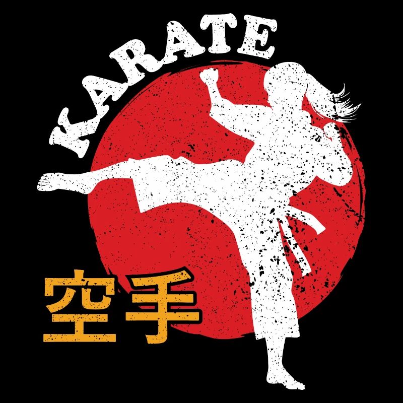 Karate-Mädchen