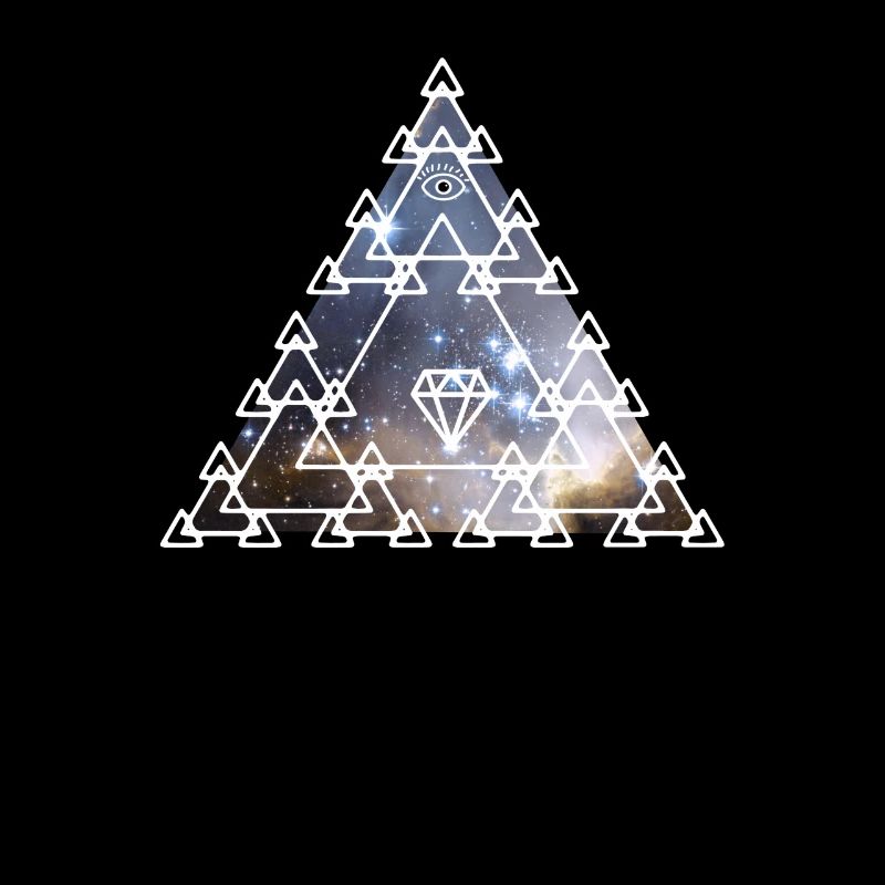 Illuminati Pyramid Eye Universe Alien Nerd pc