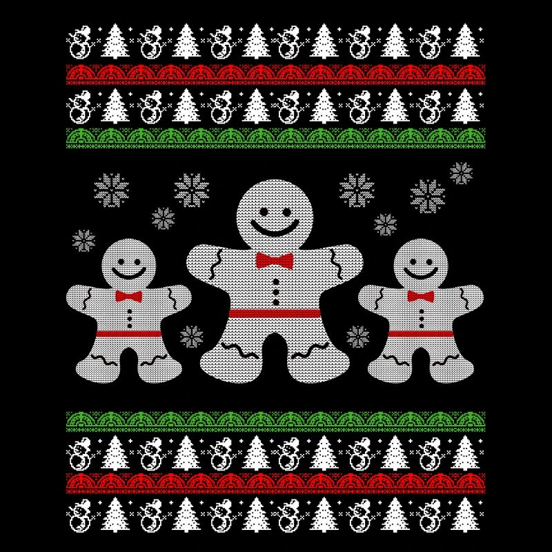 Petits gâteaux de Noël vilain petit cadeau de Noël Pull