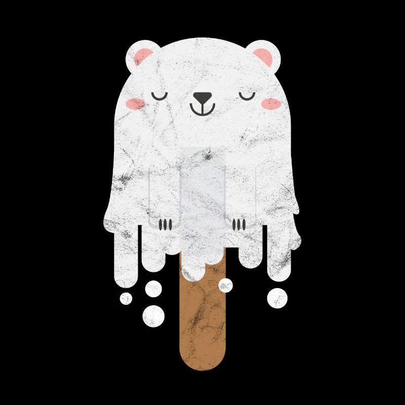 Polar Bear Gift Ice Cream Polar Bear North Pole Summer