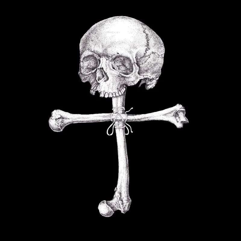 BODEKO ボデコ Skull and Bones Cross