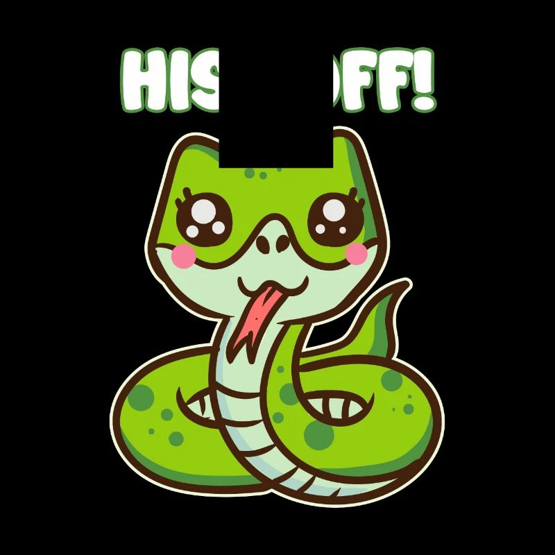 Sifflement ! - Jeu de mots sur le serpent mignon