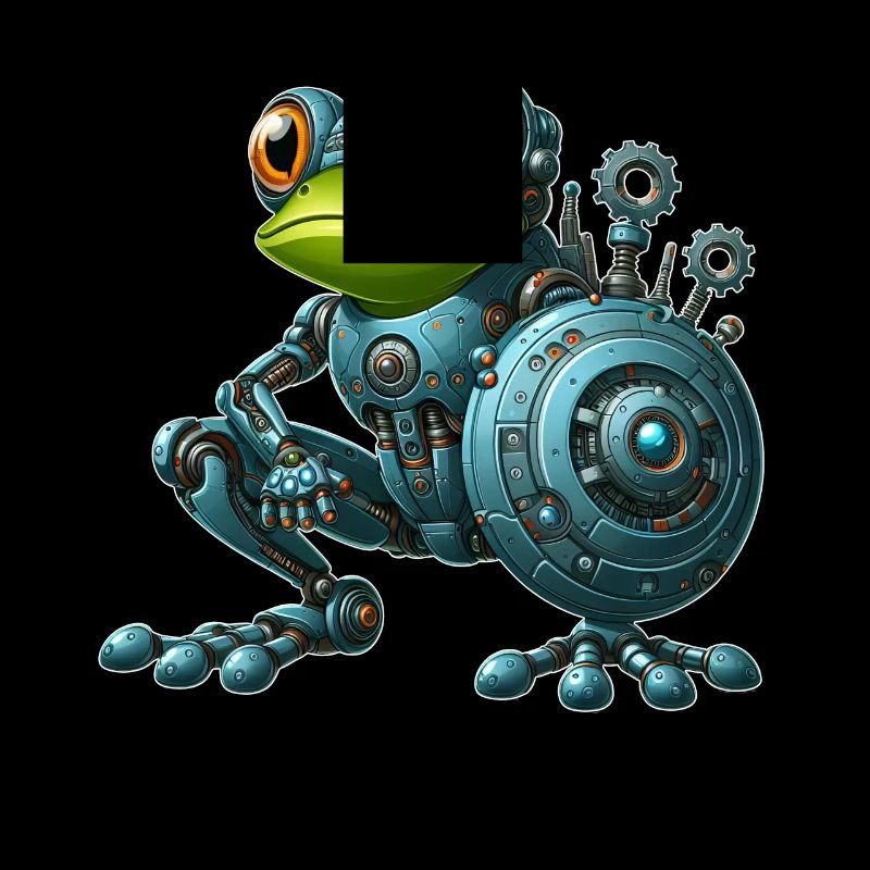Cyborg Frog Toad Toad Robot Mech Design