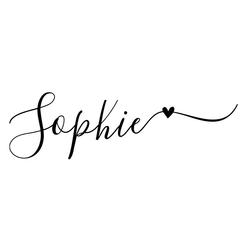 Sophie Surname First Name Decorative