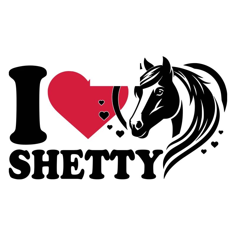 J’adore le cheval Shetty