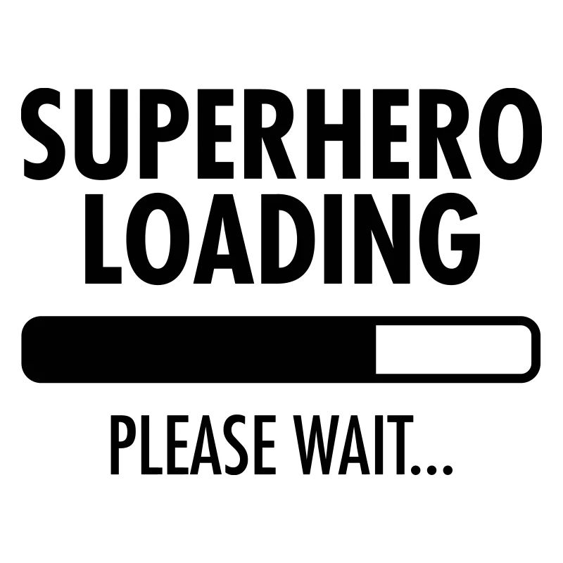 Superhero Loading- Please Wait...