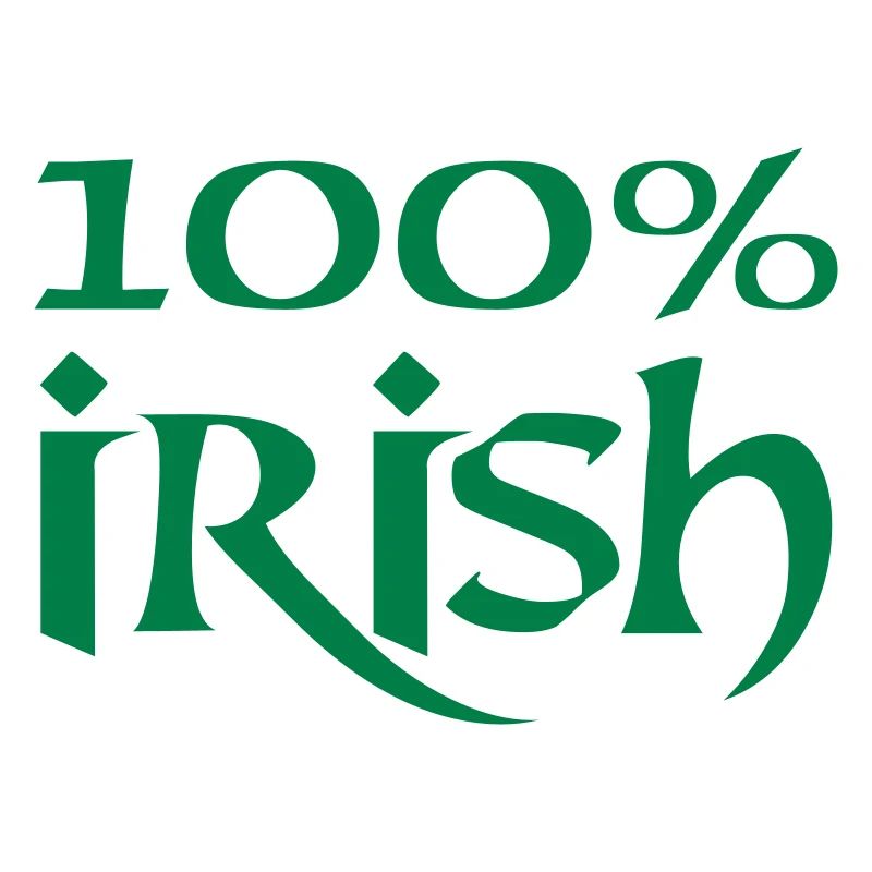 100 % irish