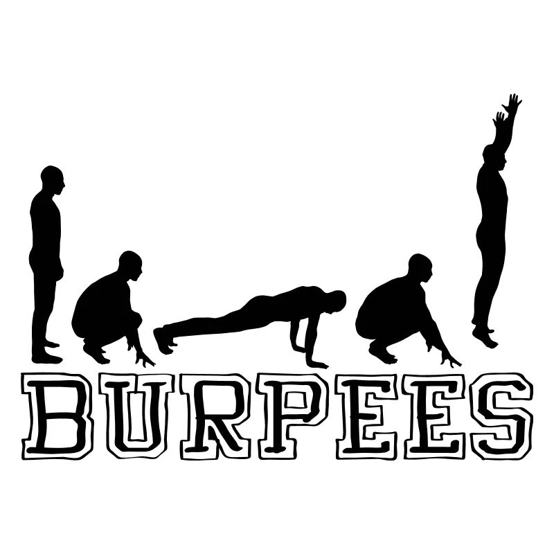 Burpees (Silhouette)