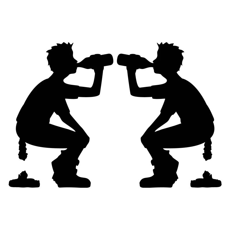 2 équipe, copains bière à boire boire de l'alcool