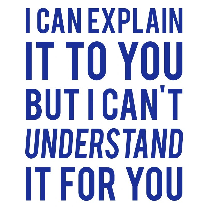I Can Explain It For You