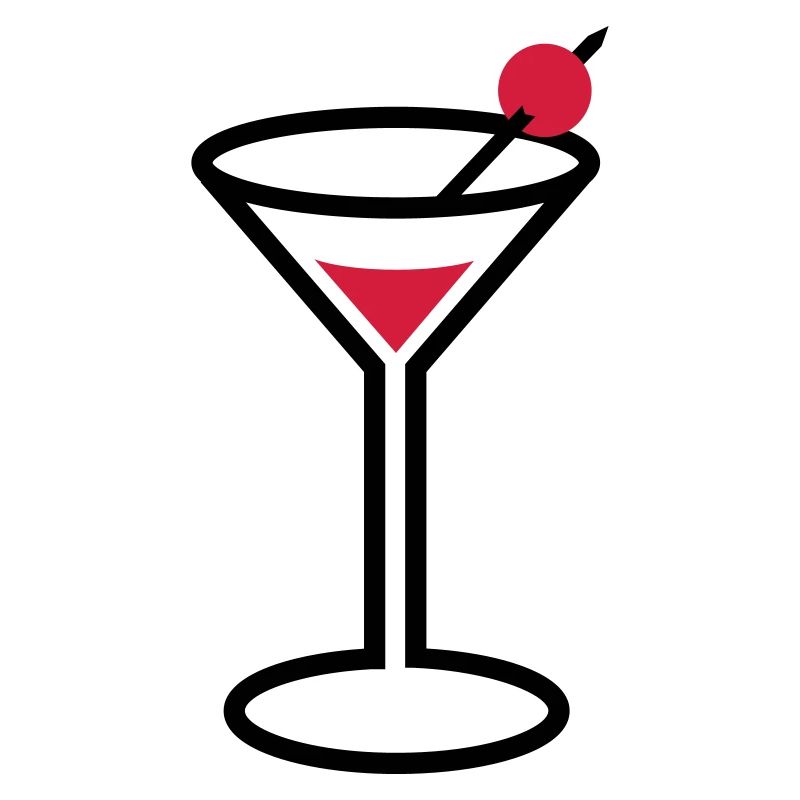 Martini Cocktail Glas