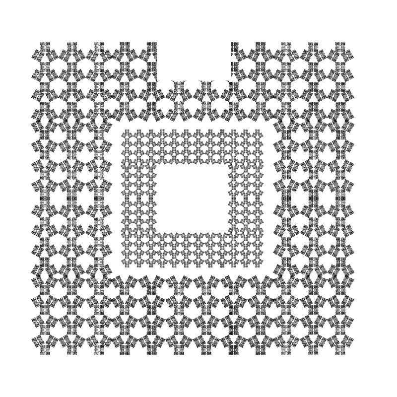 Square decor