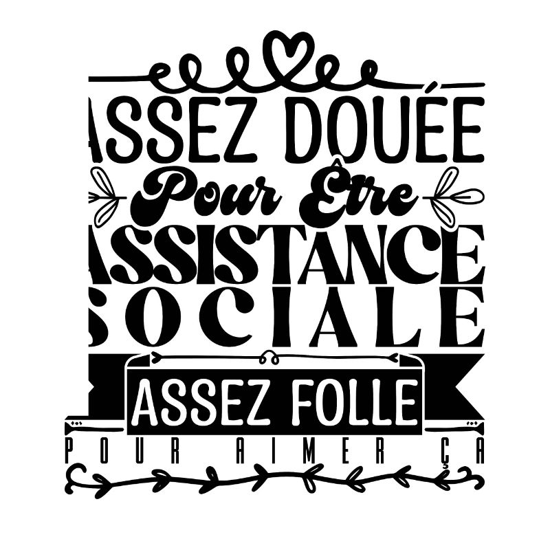 Cadeau Assistante Sociale. Parfaite Assistante.