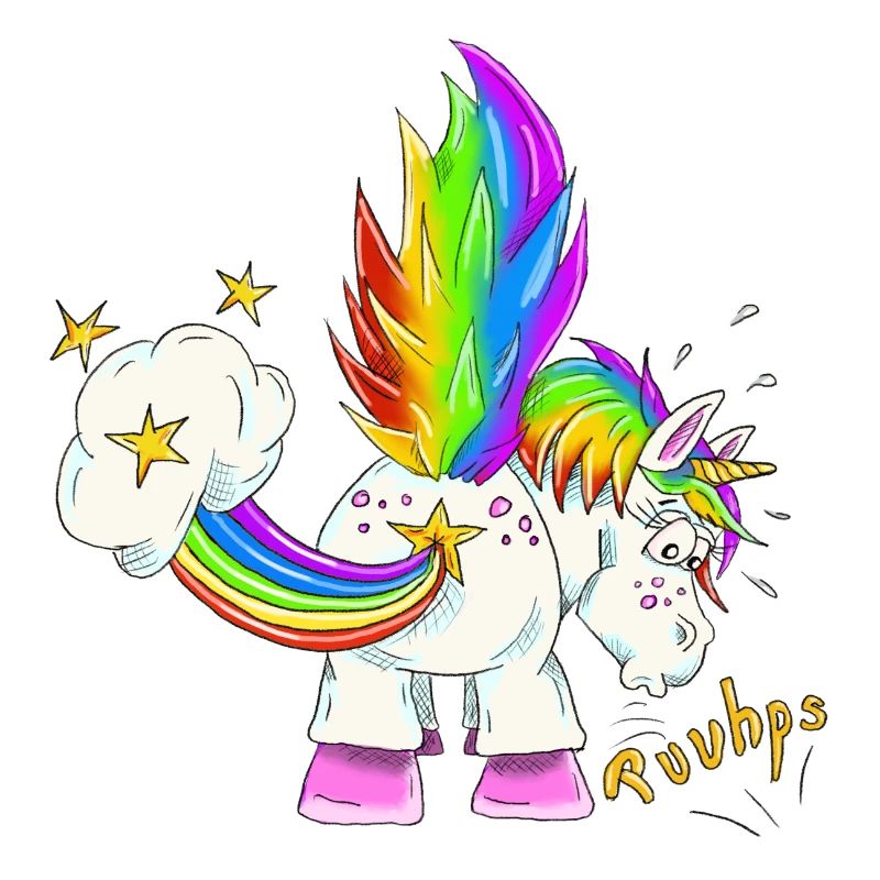 Upsi ein Pupsi Einhorn