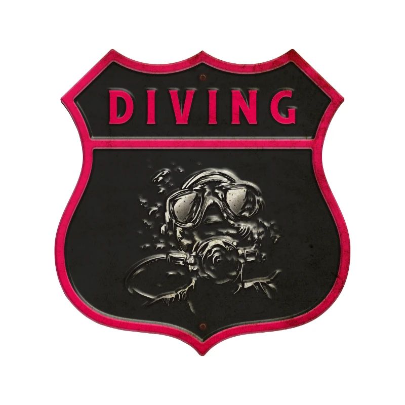 diver crest design
