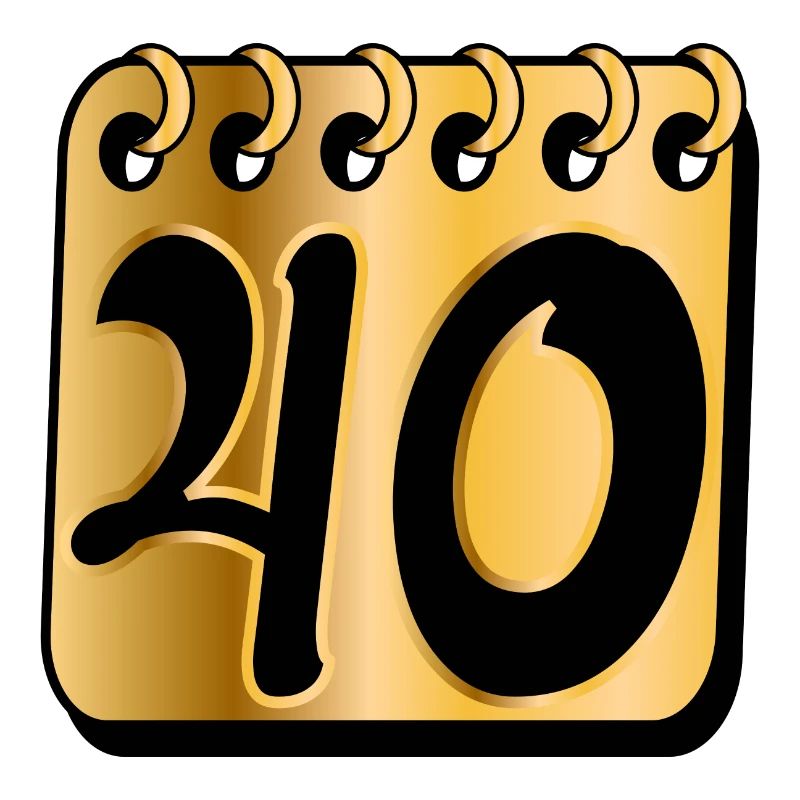 40. Geburtstag Vierzig VIERZIGJÄHRIGE