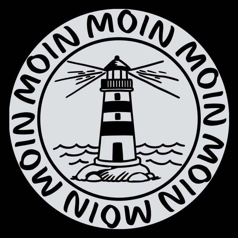 Moin Moin Leuchtturm – Maritimes Küsten Design