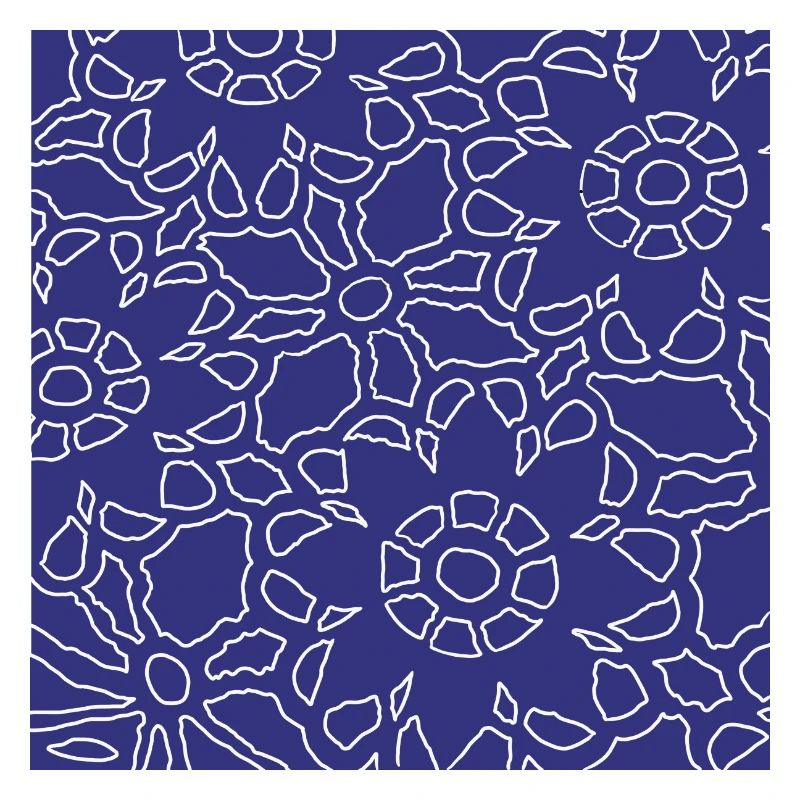 Linear Christmas geometric pattern