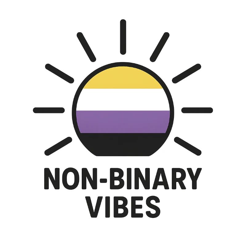 Non-Binary Vibes Sonnenlogo