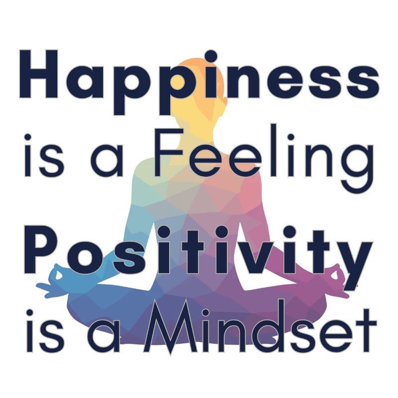 Happiness is a Feeling Positivity is a Mindset