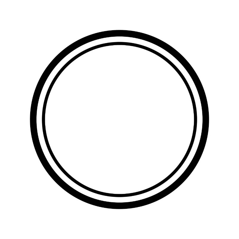 Double Circle Frame