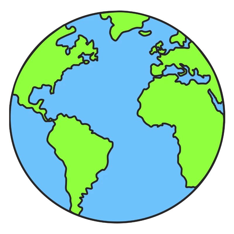 Planet Erde Erdkugel