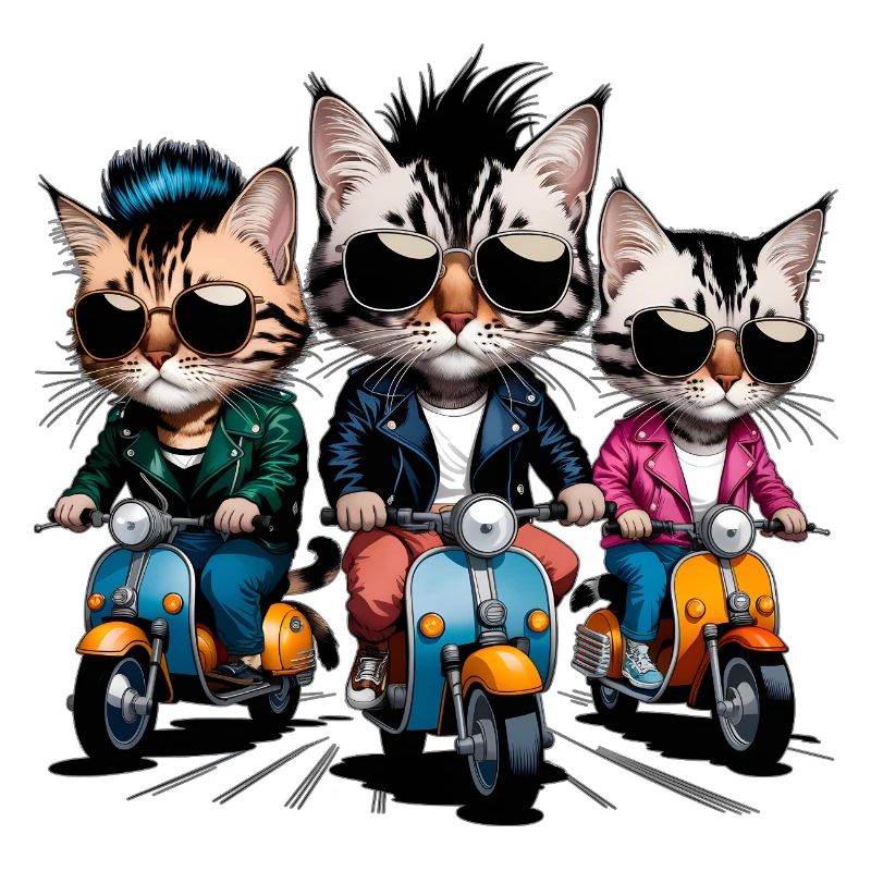Rocker-Katzen