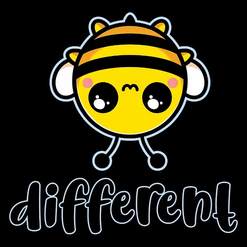 Bee Different Cute Character