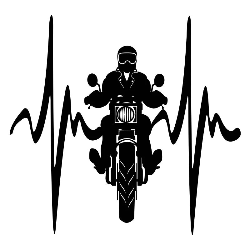 Motor front view cardio heart rate