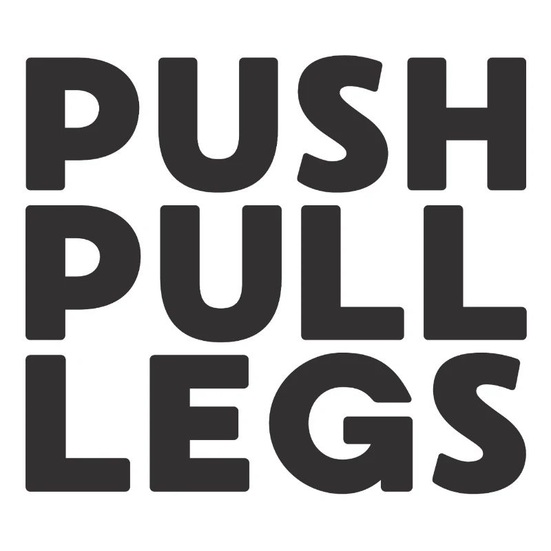 Push Pull Jambes Répéter Entraînementssplit